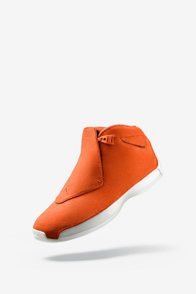 Air Jordan 18 'Campfire Orange & Sail' Release Date Air Jordan 18 'Campfire Orange & Sail' Release Date