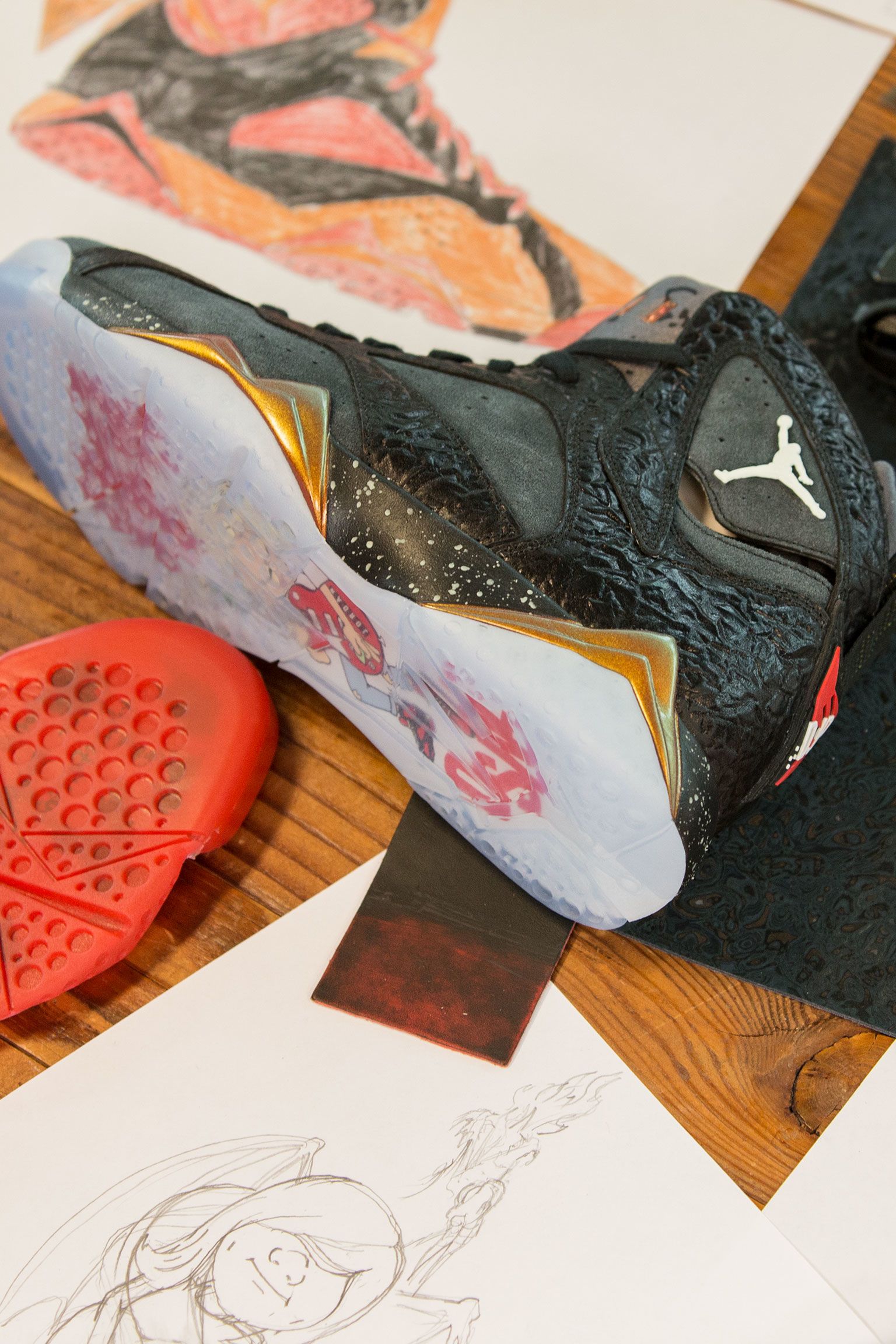 Behind the Design: Air Jordan 7 Retro Doernbecher 2016 Behind the Design: Air Jordan 7 Retro Doernbecher 2016