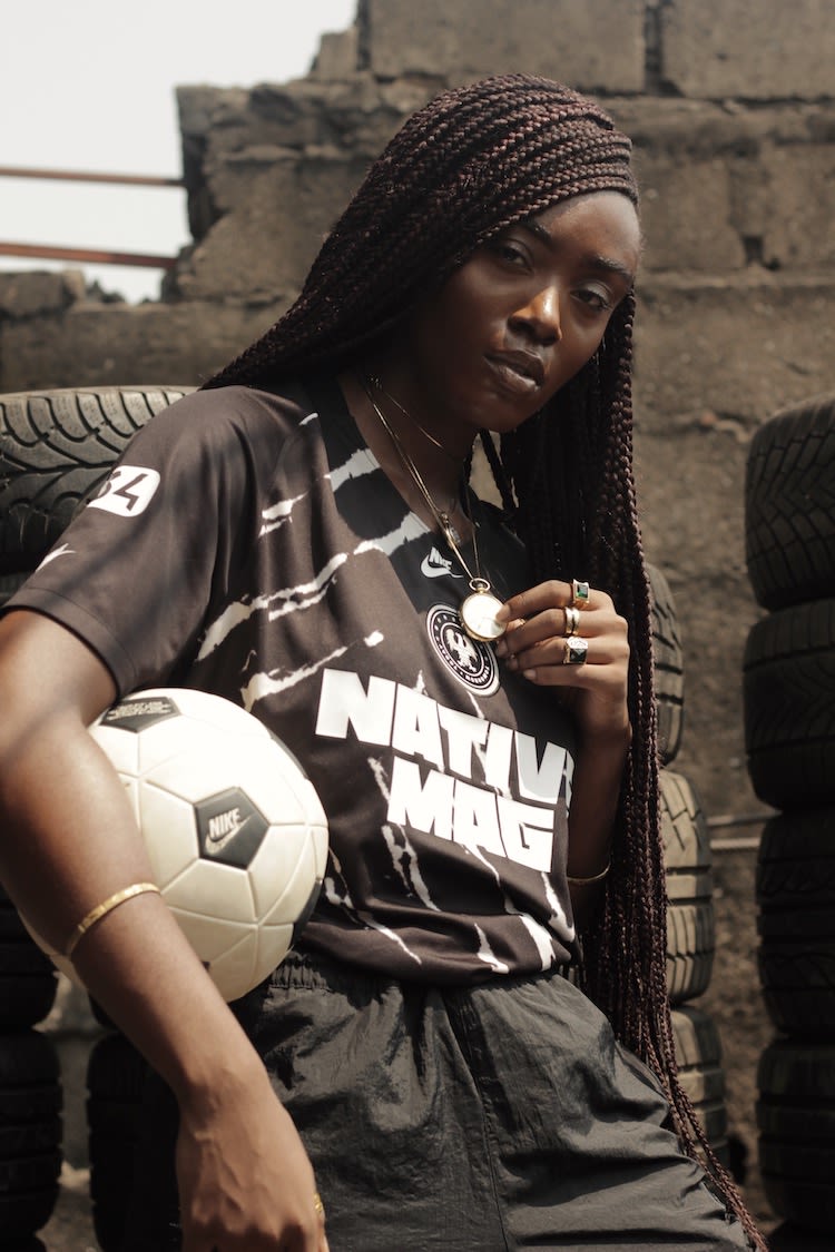 NIKE BY THE NATIVE 2018 ILÉ Limited edition jersey NIKE BY THE NATIVE 2018 ILÉ Limited edition jersey