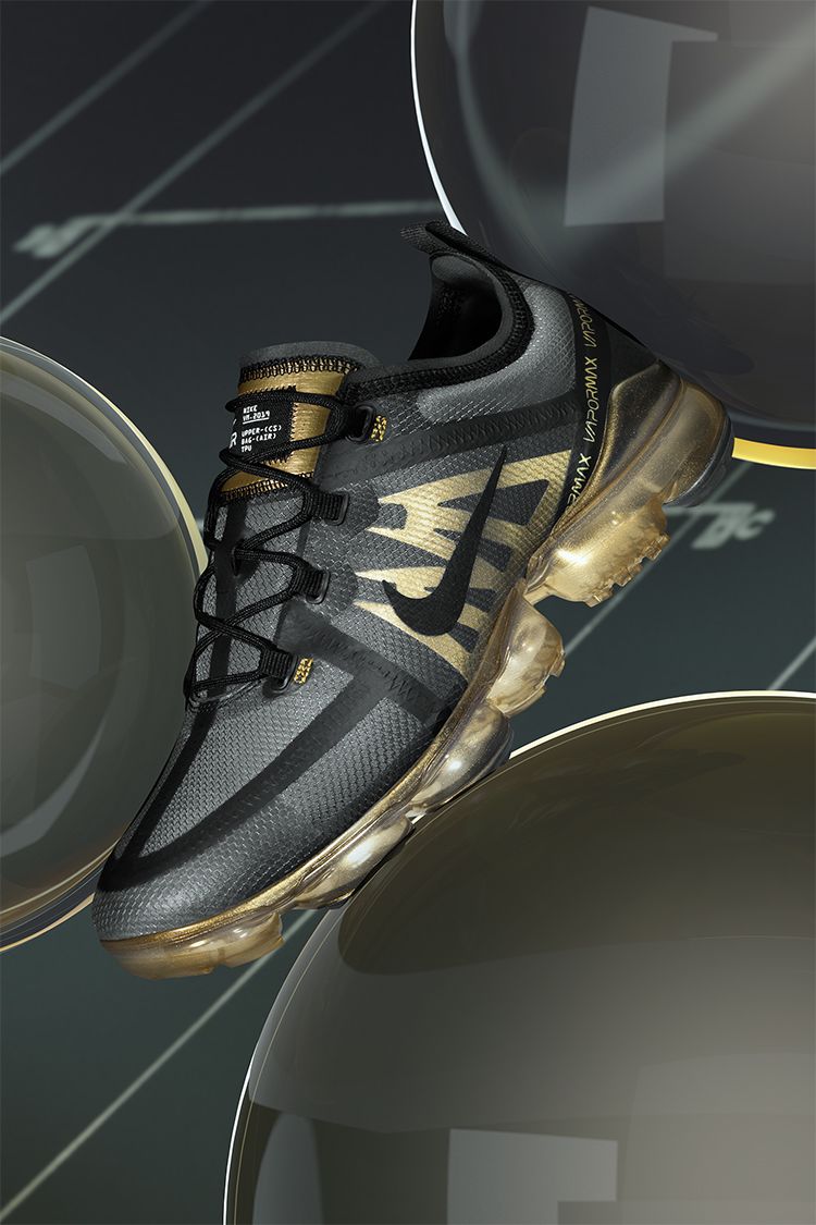 Nike Air Vapormax 2019 'Black & Metallic Gold' Release Date Nike Air Vapormax 2019 'Black & Metallic Gold' Release Date