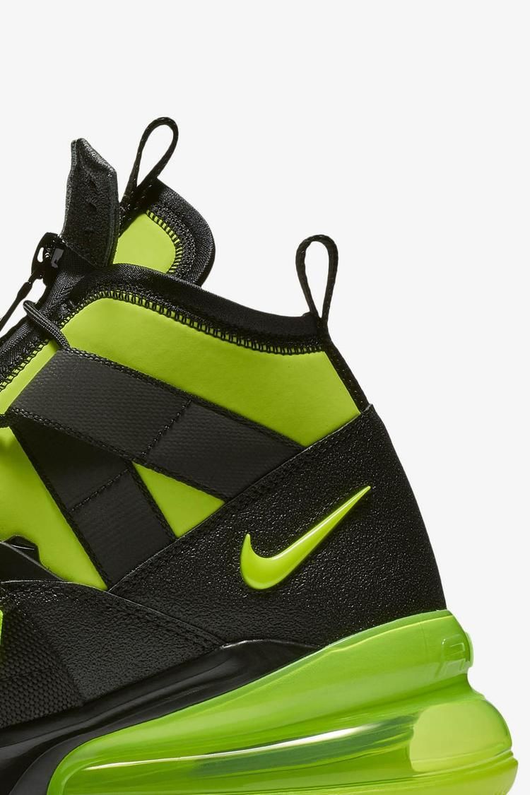 Nike Air Force 270 Utility 'Black & Volt' Release Date Nike Air Force 270 Utility 'Black & Volt' Release Date