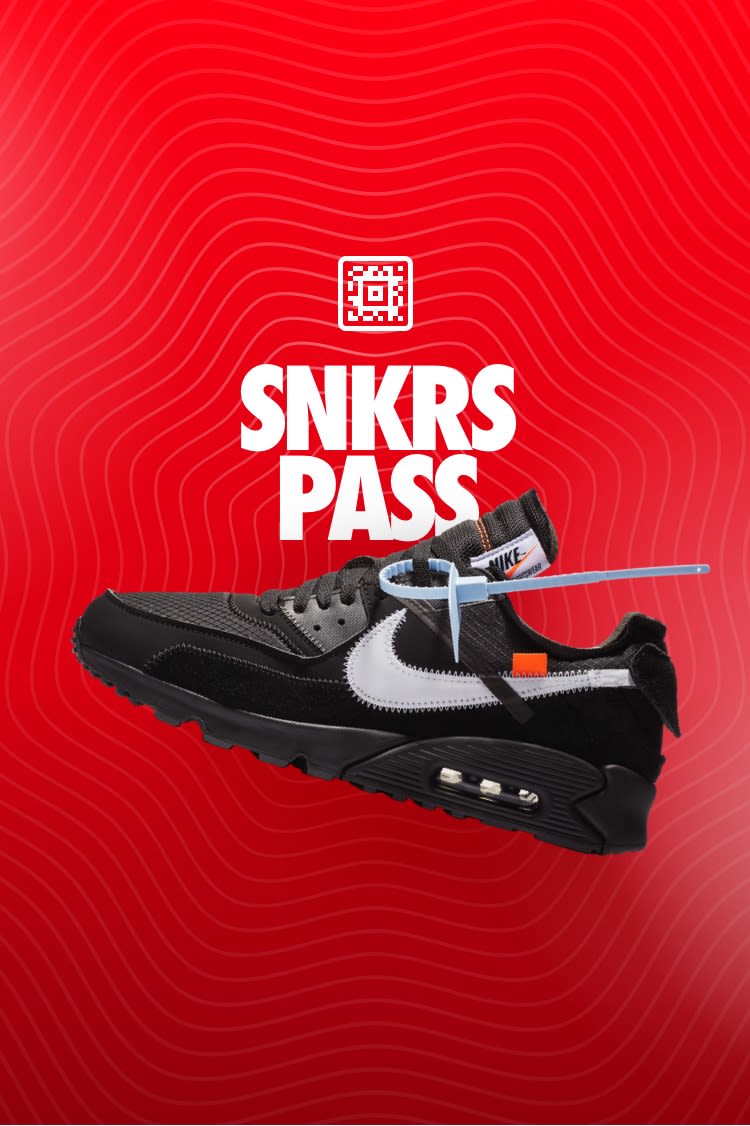 SNKRS Pass: The Ten: Air Max 90 'Black' Select Cities SNKRS Pass: The Ten: Air Max 90 'Black' Select Cities