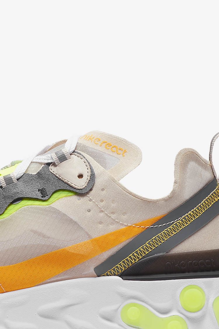 Nike React Element 87 'Light Orewood Brown & Volt Glow & Cool Grey' Release Date Nike React Element 87 'Light Orewood Brown & Volt Glow & Cool Grey' Release Date