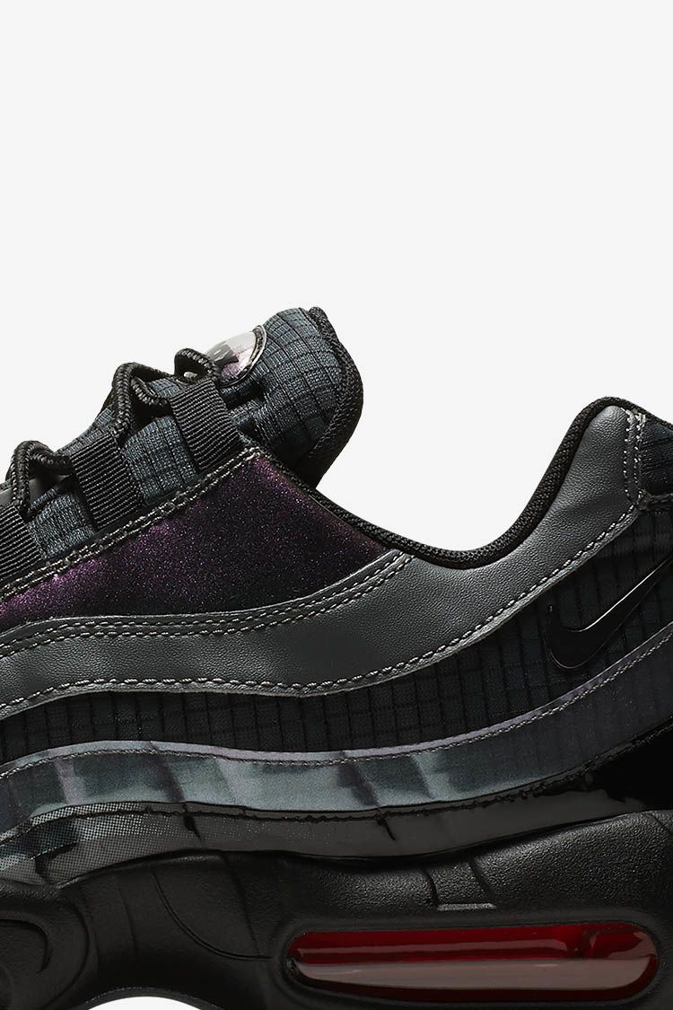 Nike Air Max 95 'Black & Dark Grey & Ember Glow' Release Date Nike Air Max 95 'Black & Dark Grey & Ember Glow' Release Date