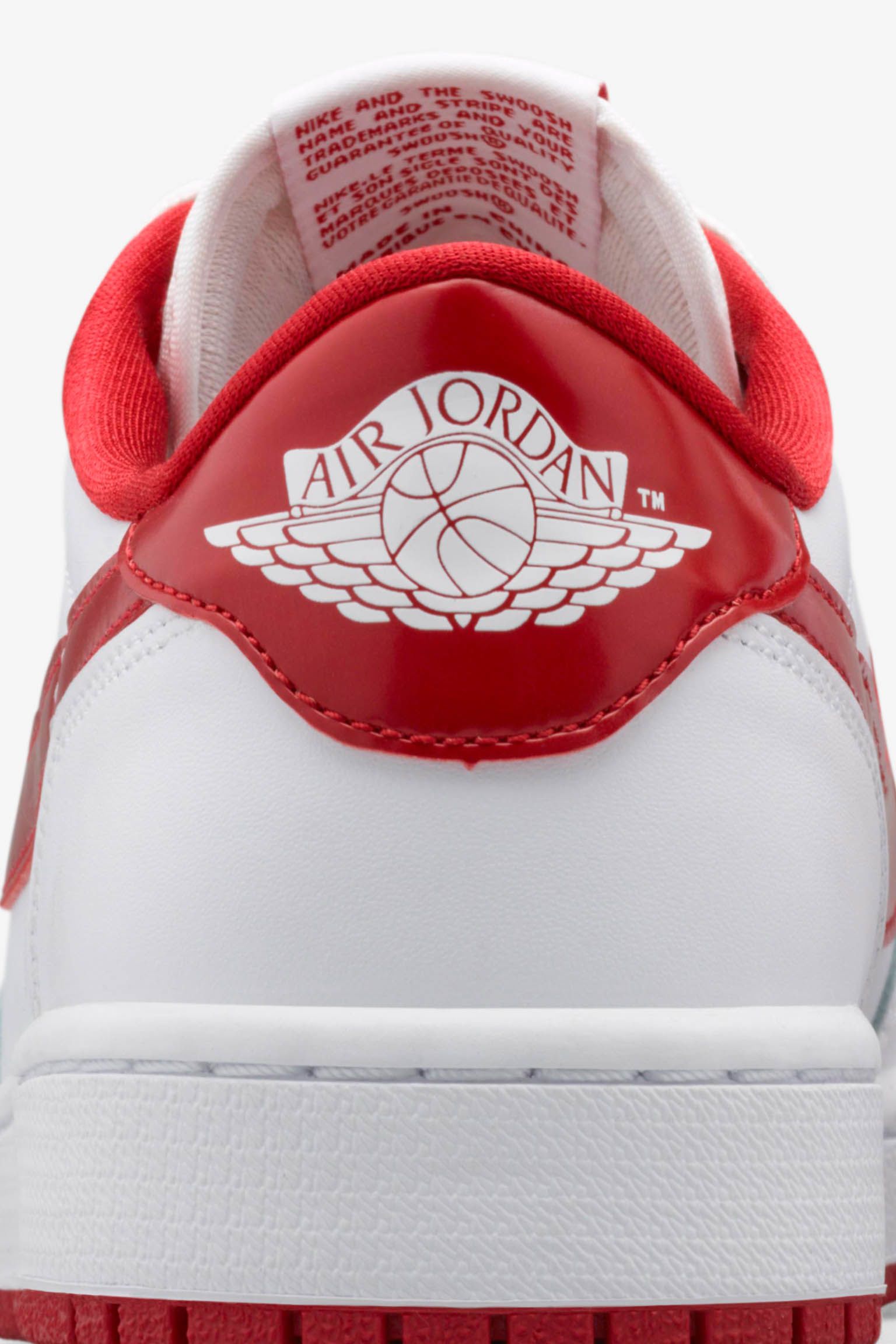 Air Jordan 1 Retro Low 'White & Red' Release Date Air Jordan 1 Retro Low 'White & Red' Release Date
