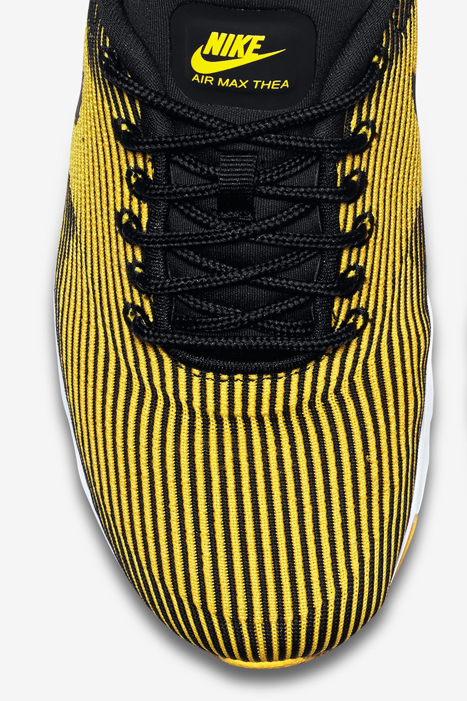 Women's Nike Air Max Thea Jacquard 'Varsity Maize & Black' Women's Nike Air Max Thea Jacquard 'Varsity Maize & Black'