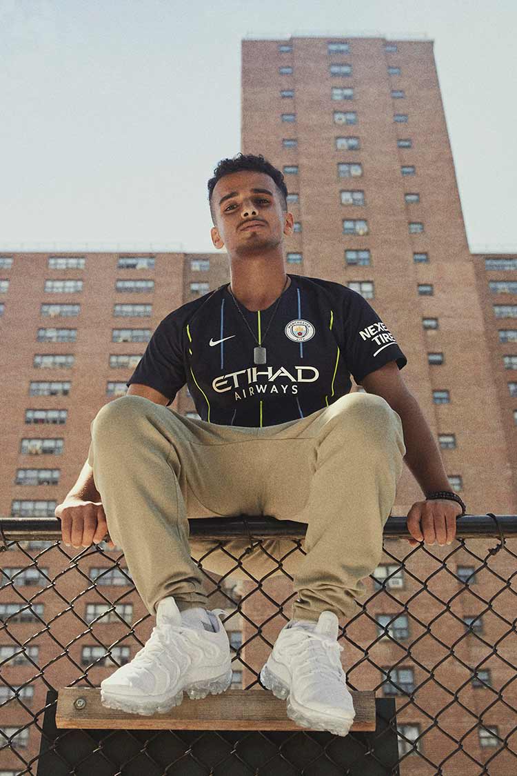 Manchester City 2018/19 Stadium Away Jersey Manchester City 2018/19 Stadium Away Jersey