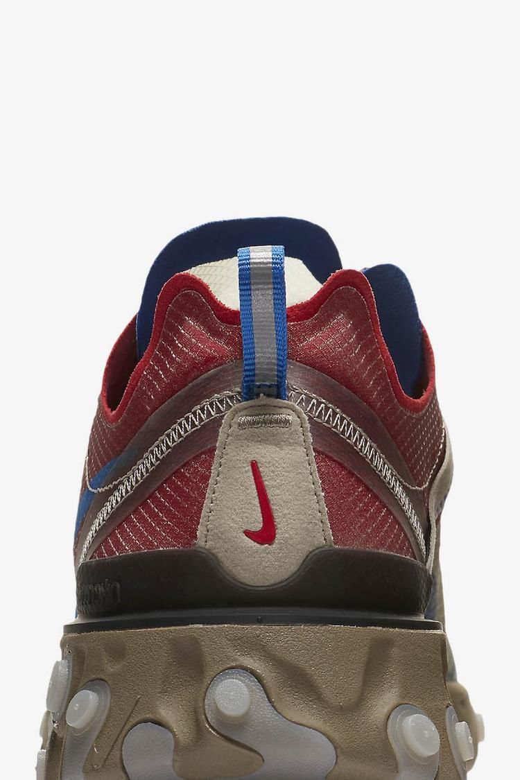 Nike React Element 87 Undercover 'Light Beige Chalk & Signal Blue' Release Date Nike React Element 87 Undercover 'Light Beige Chalk & Signal Blue' Release Date