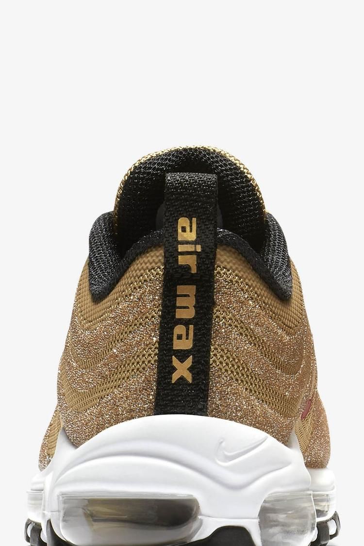 Women's Nike Air Max 97 'Gold Swarovski Crystal' Release Date Women's Nike Air Max 97 'Gold Swarovski Crystal' Release Date