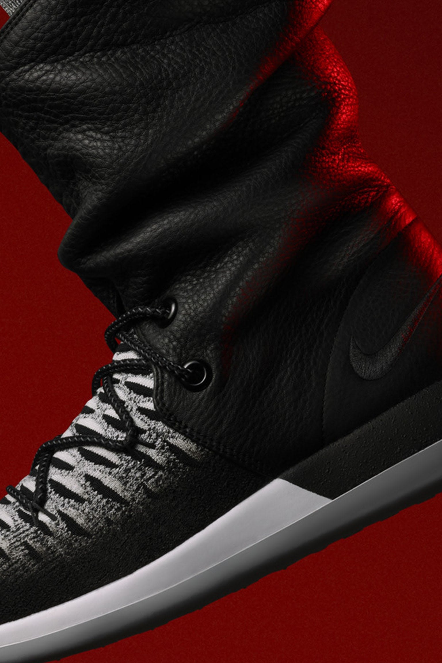 Nike Roshe Two Flyknit Hi Sneakerboot „Black & White” női cipő. Megjelenési dátum Nike Roshe Two Flyknit Hi Sneakerboot „Black & White” női cipő. Megjelenési dátum