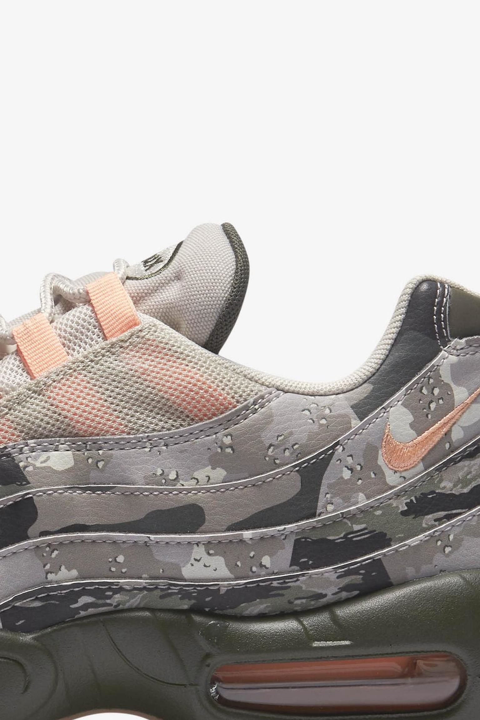 Nike Air Max 95 'Cargo Khaki & Sunset Tint' Release Date Nike Air Max 95 'Cargo Khaki & Sunset Tint' Release Date