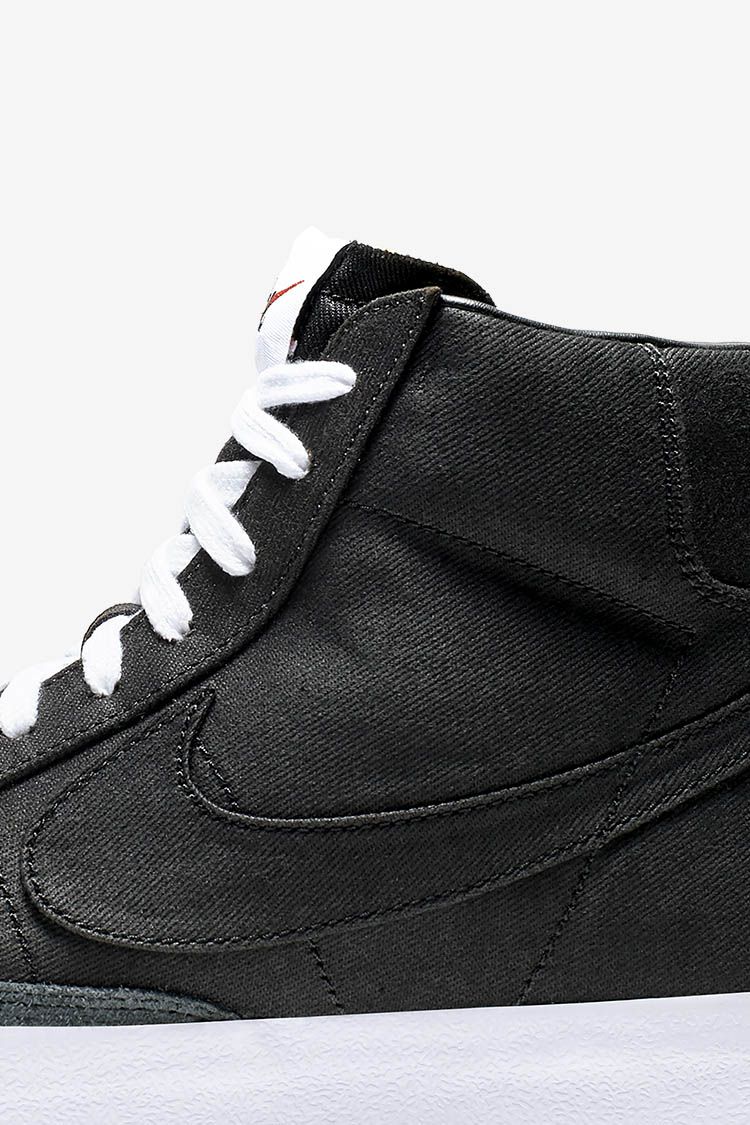 Nike Blazer Mid '77 'Black Canvas' Release Date Nike Blazer Mid '77 'Black Canvas' Release Date