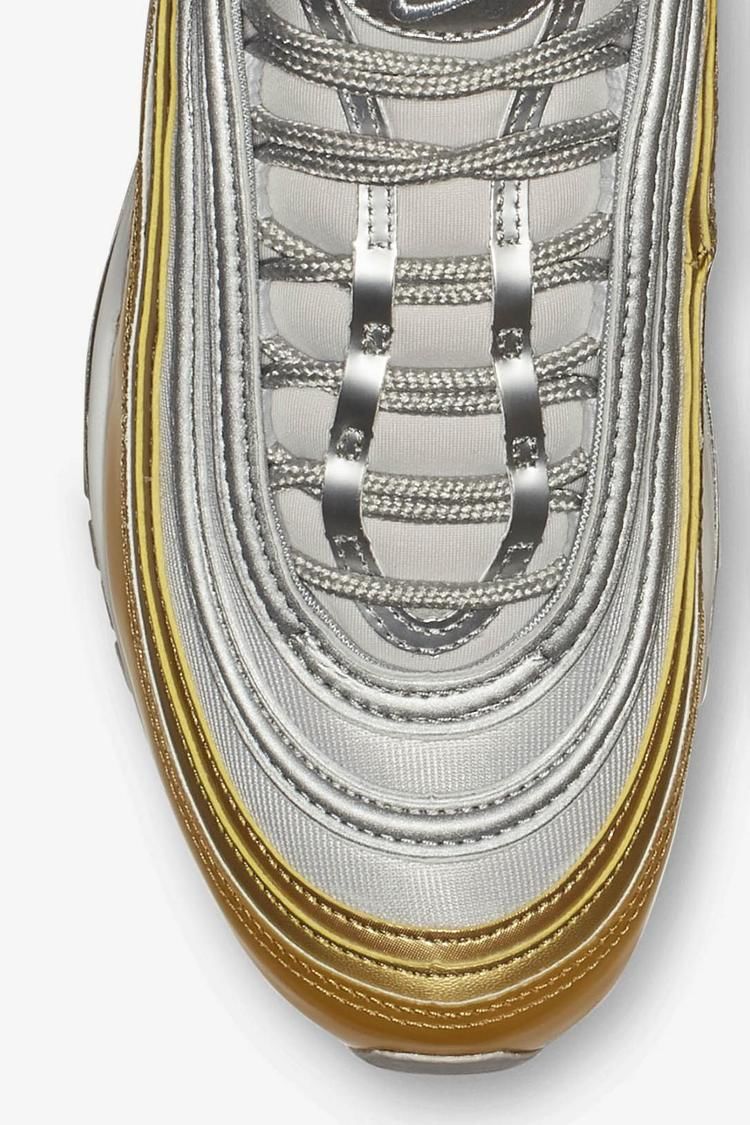 Women's Air Max 97 'Vast Grey & Metallic Gold & Metallic Silver' Release Date Women's Air Max 97 'Vast Grey & Metallic Gold & Metallic Silver' Release Date