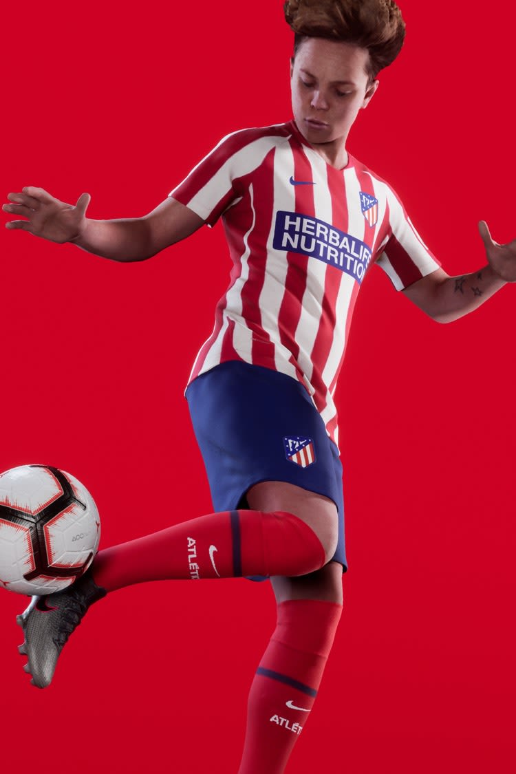 2019/20 Atletico De Madrid Stadium Home Jersey 2019/20 Atletico De Madrid Stadium Home Jersey