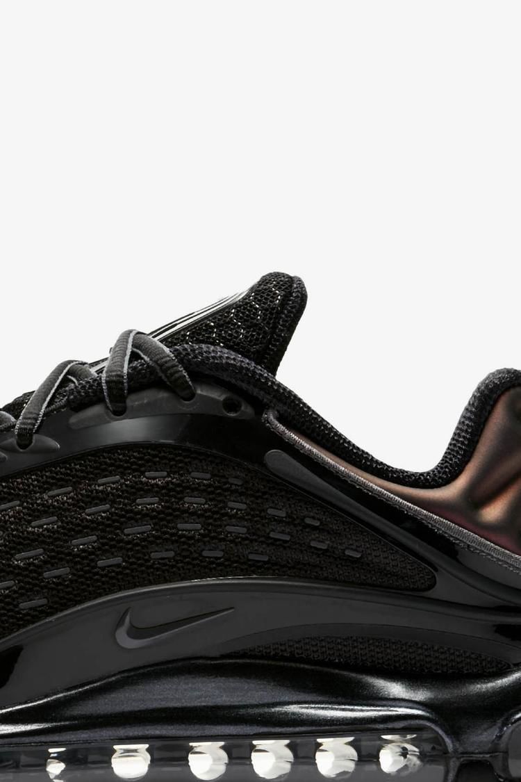 air max deluxe triple black