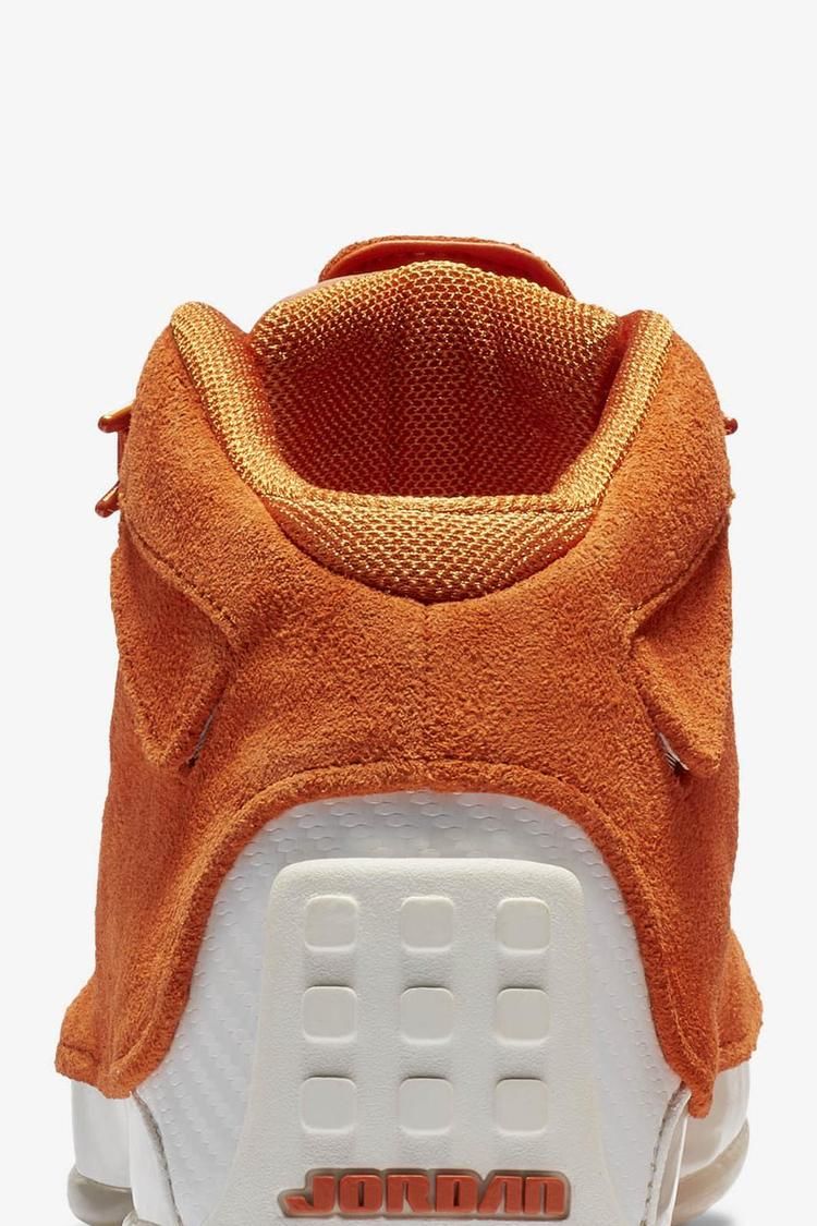 Air Jordan 18 'Campfire Orange & Sail' Release Date Air Jordan 18 'Campfire Orange & Sail' Release Date