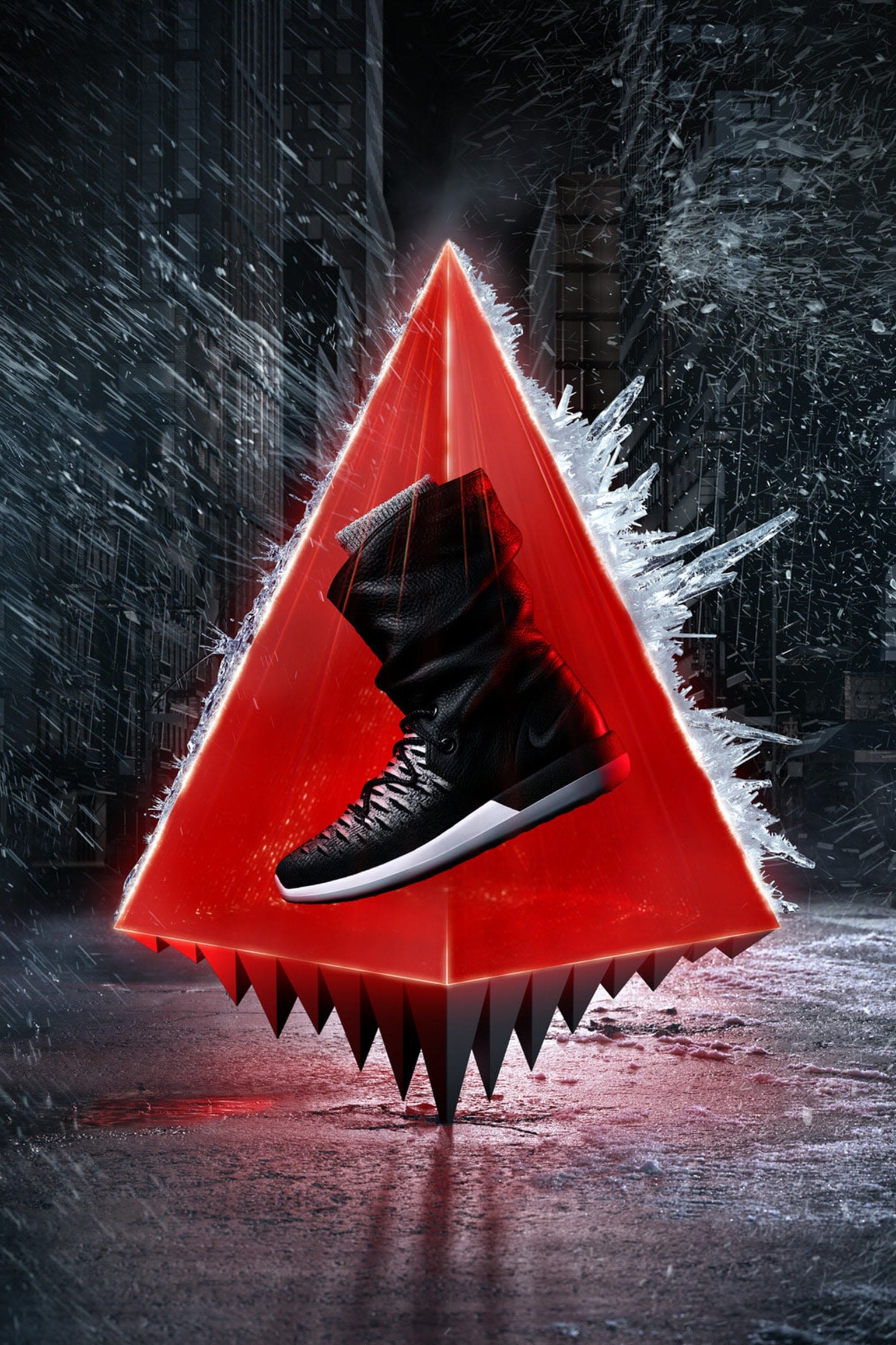 BUTY DAMSKIE ROSHE TWO HI FLYKNIT BUTY DAMSKIE ROSHE TWO HI FLYKNIT