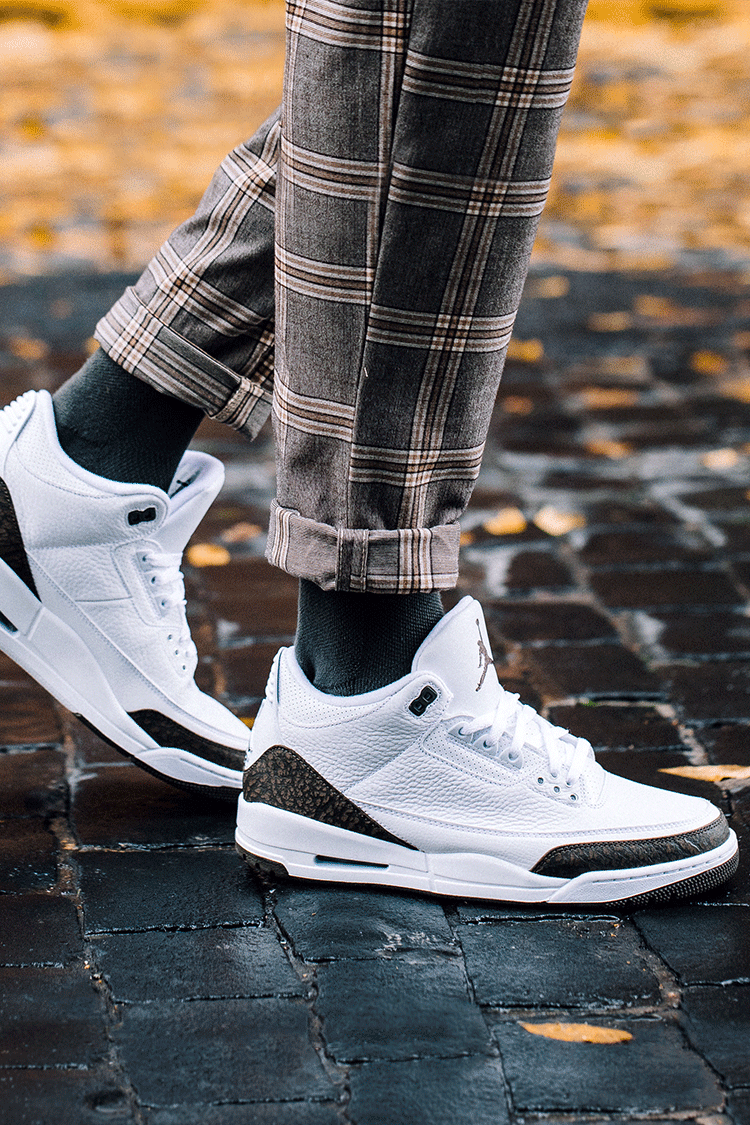 Air Jordan 3 Retro 'White & Chrome & Dark Mocha' Release Date Air Jordan 3 Retro 'White & Chrome & Dark Mocha' Release Date
