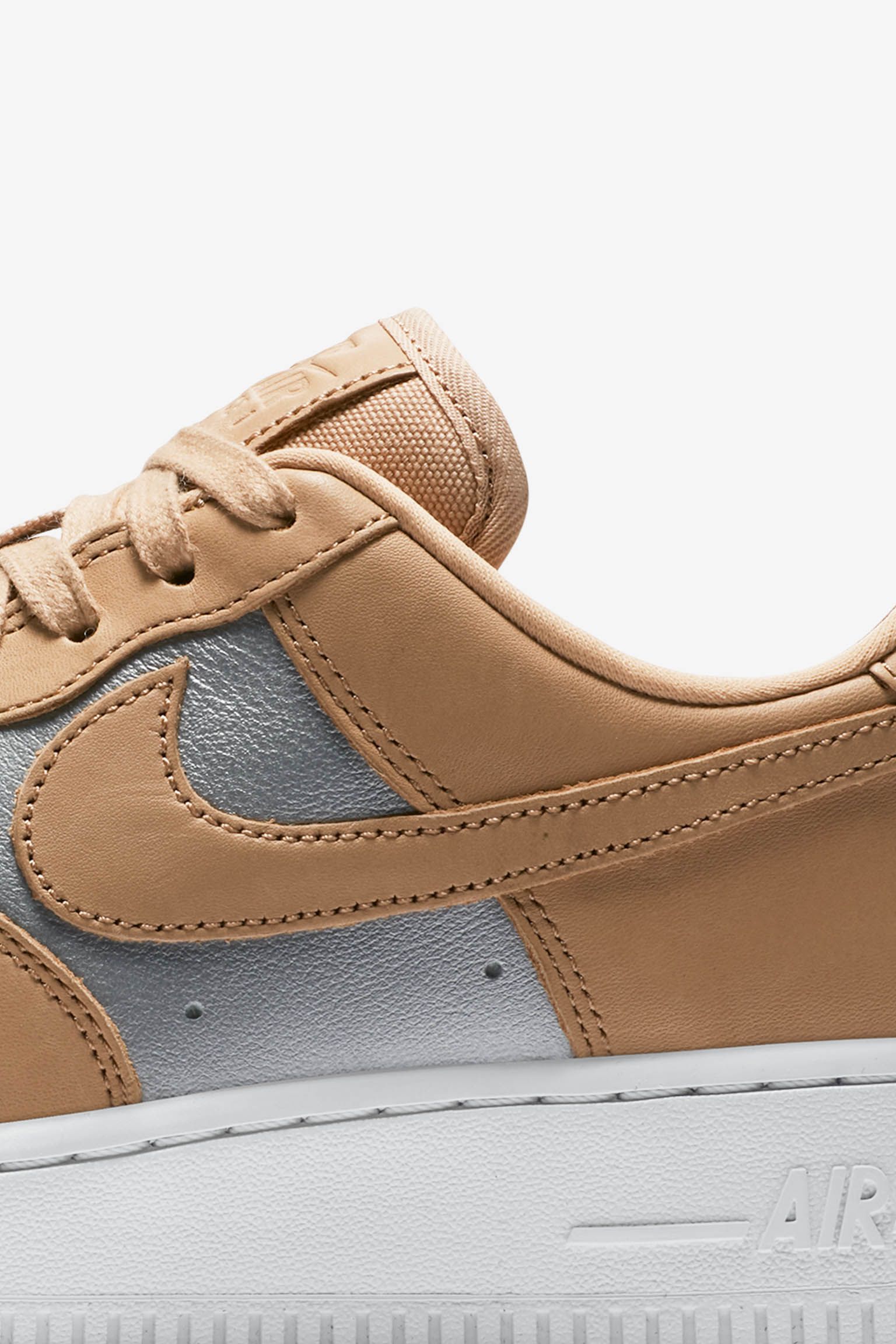 Nike Women's Air Force 1 'Bio Beige & Metallic Silver' Release Date Nike Women's Air Force 1 'Bio Beige & Metallic Silver' Release Date