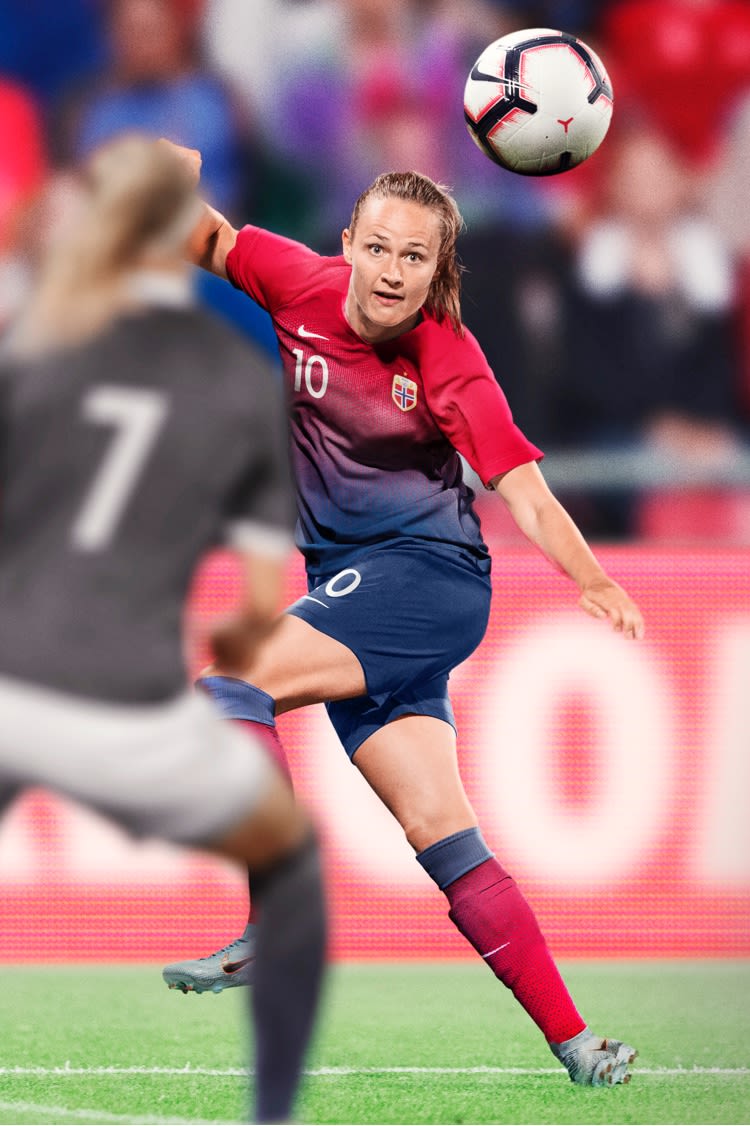 2019 Norway National Team Stadium Home Jersey 2019 Norway National Team Stadium Home Jersey