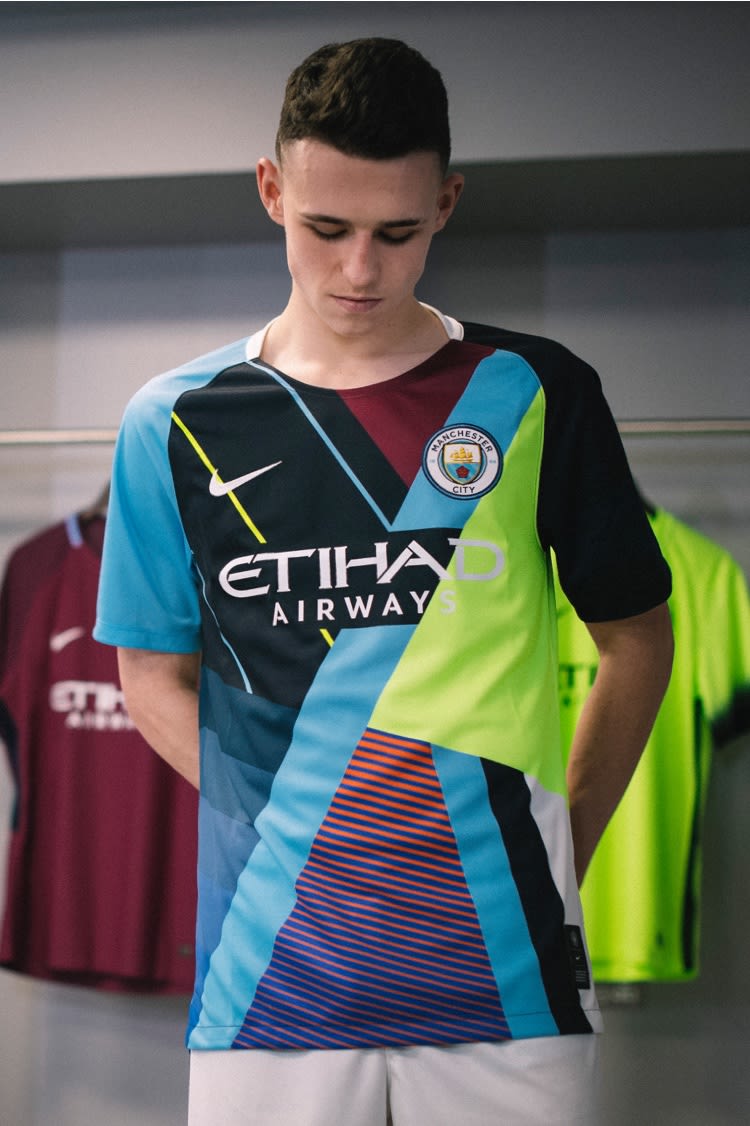Manchester City, Mashup Jersey, Phil Foden Manchester City, Mashup Jersey, Phil Foden