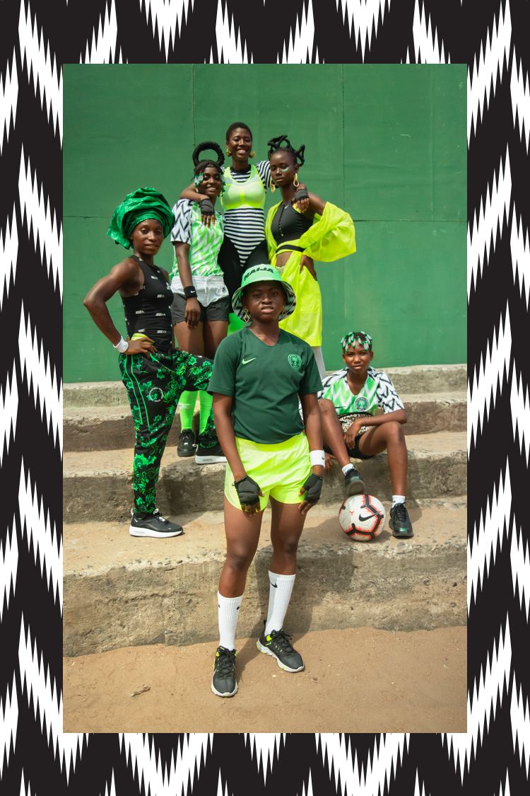The 2019 Nigeria Women’s National Team Away Jersey The 2019 Nigeria Women’s National Team Away Jersey