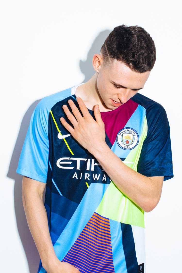 Manchester City, Mashup Jersey, Phil Foden Manchester City, Mashup Jersey, Phil Foden