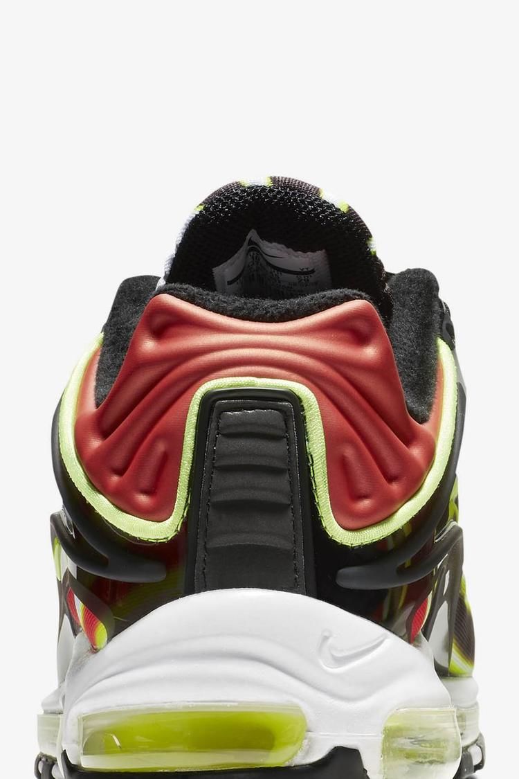Nike Air Max Deluxe 'Black & Habanero Red & White & Volt' Release Date Nike Air Max Deluxe 'Black & Habanero Red & White & Volt' Release Date