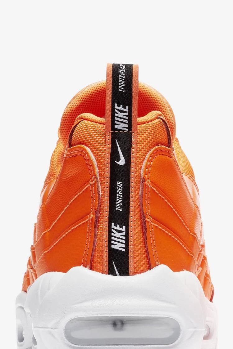 Nike Air Max 95 Premium 'Total Orange & White & Black' Release Date Nike Air Max 95 Premium 'Total Orange & White & Black' Release Date