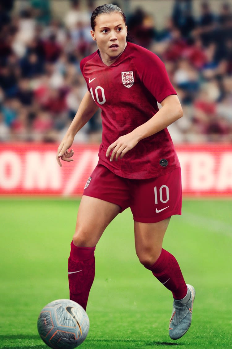 England Women’s Football Federation 2019 Stadium Away Jersey England Women’s Football Federation 2019 Stadium Away Jersey