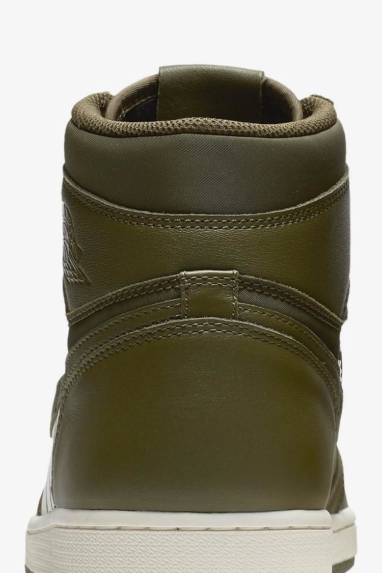 Air Jordan 1 'Olive Canvas & Sail' Release Date Air Jordan 1 'Olive Canvas & Sail' Release Date
