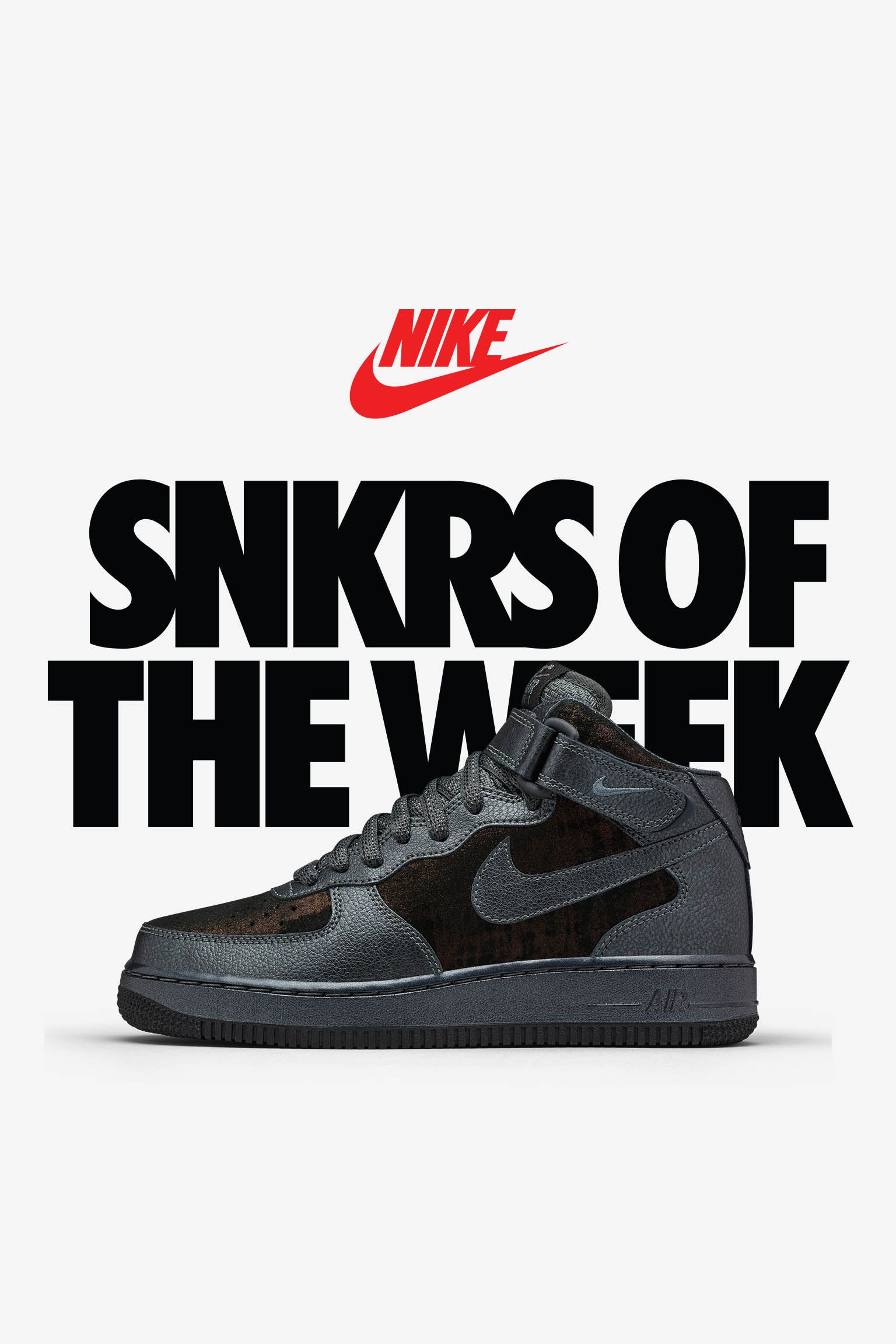 Women's Nike Air Force 1 Mid 'Metallic Armory Navy' Women's Nike Air Force 1 Mid 'Metallic Armory Navy'
