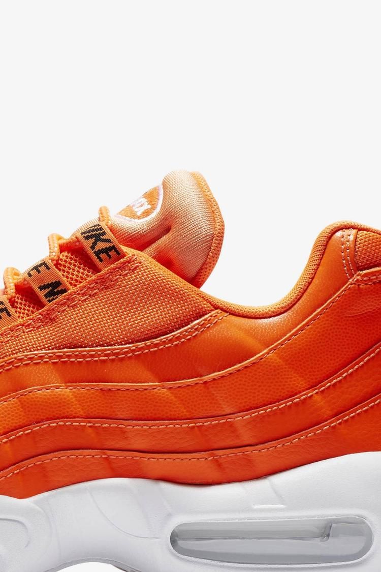 Nike Air Max 95 Premium 'Total Orange & White & Black' Release Date Nike Air Max 95 Premium 'Total Orange & White & Black' Release Date