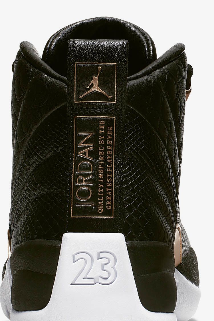 Women's Air Jordan 12 'Midnight Black' Release Date Women's Air Jordan 12 'Midnight Black' Release Date