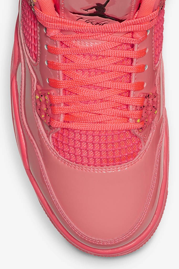 Women's Air Jordan 4 'Hot Punch & Volt & Black' Release Date Women's Air Jordan 4 'Hot Punch & Volt & Black' Release Date