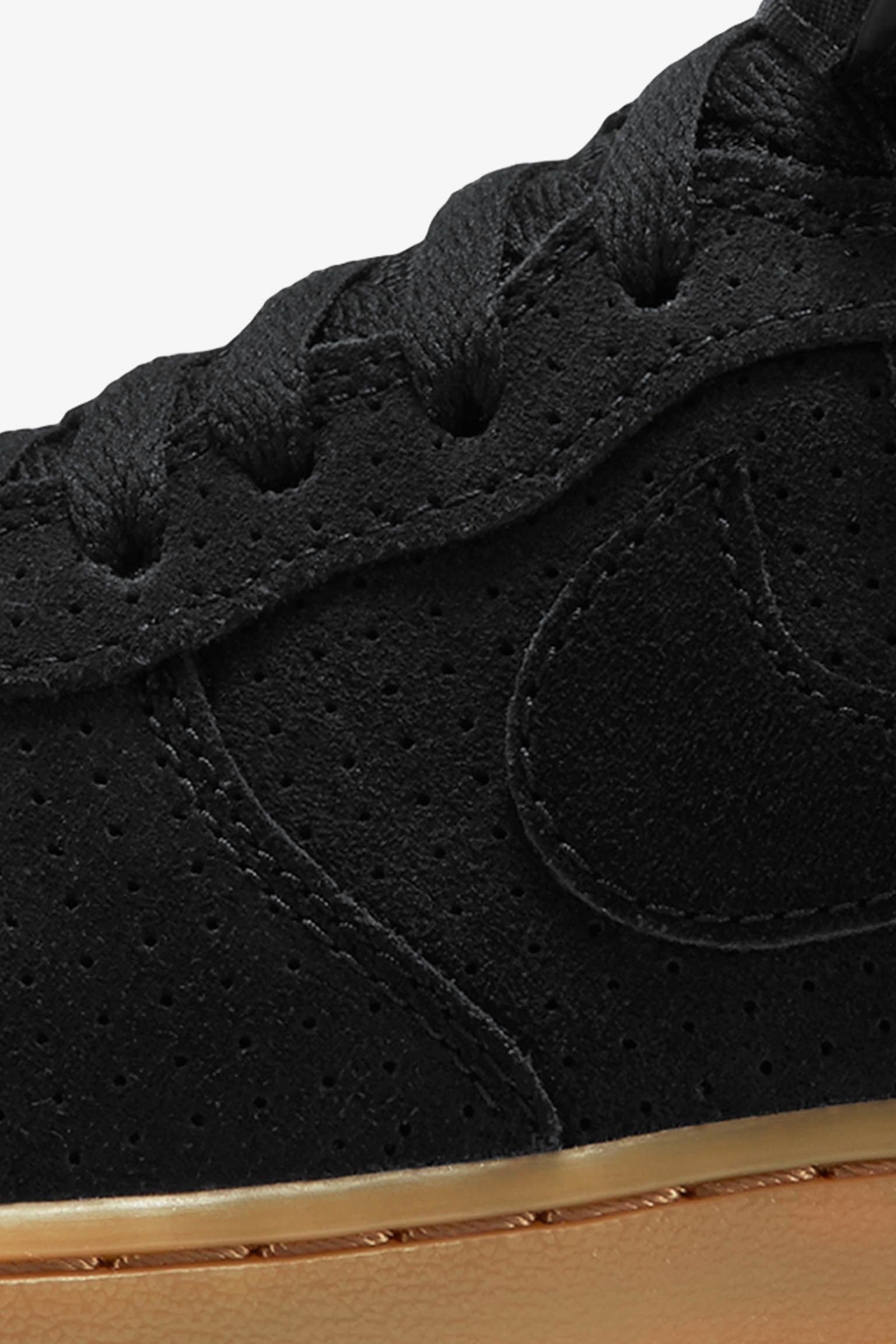 Women's Nike Air Force 1 Hi 'Black Suede & Gum' Women's Nike Air Force 1 Hi 'Black Suede & Gum'