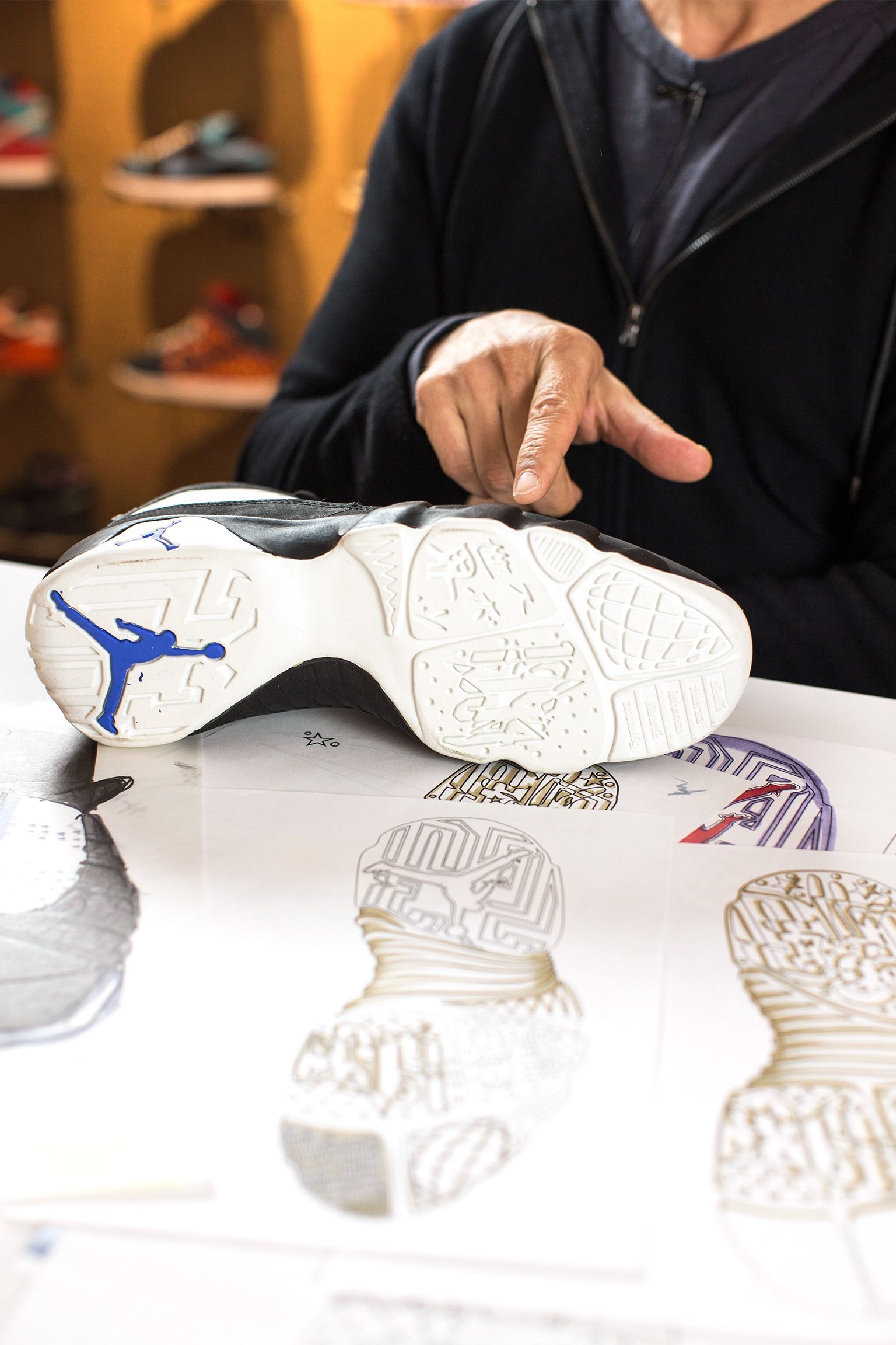 Ami a dizájn mögött rejlik: Air Jordan 9 külső talp Ami a dizájn mögött rejlik: Air Jordan 9 külső talp