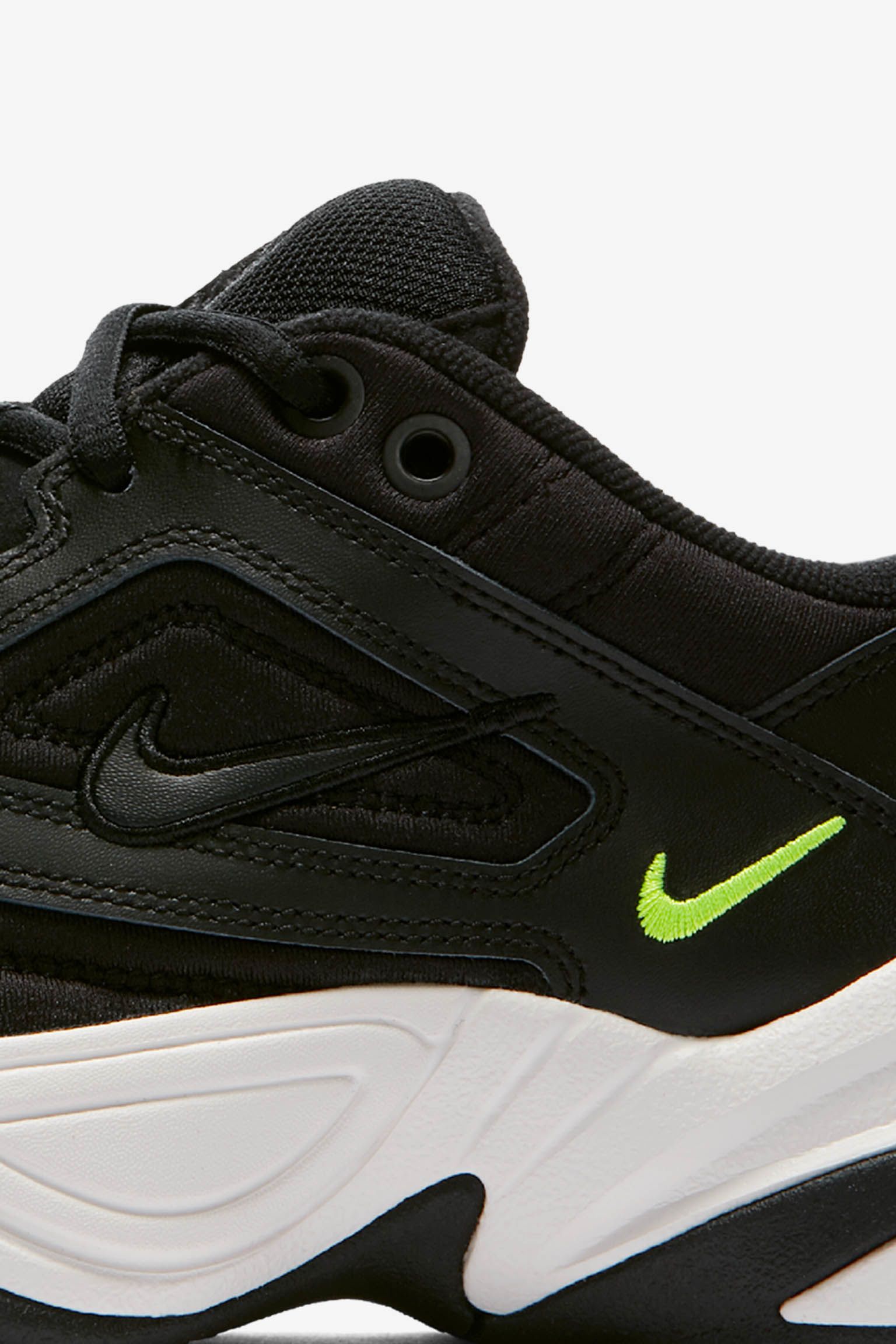 nike m2k all black