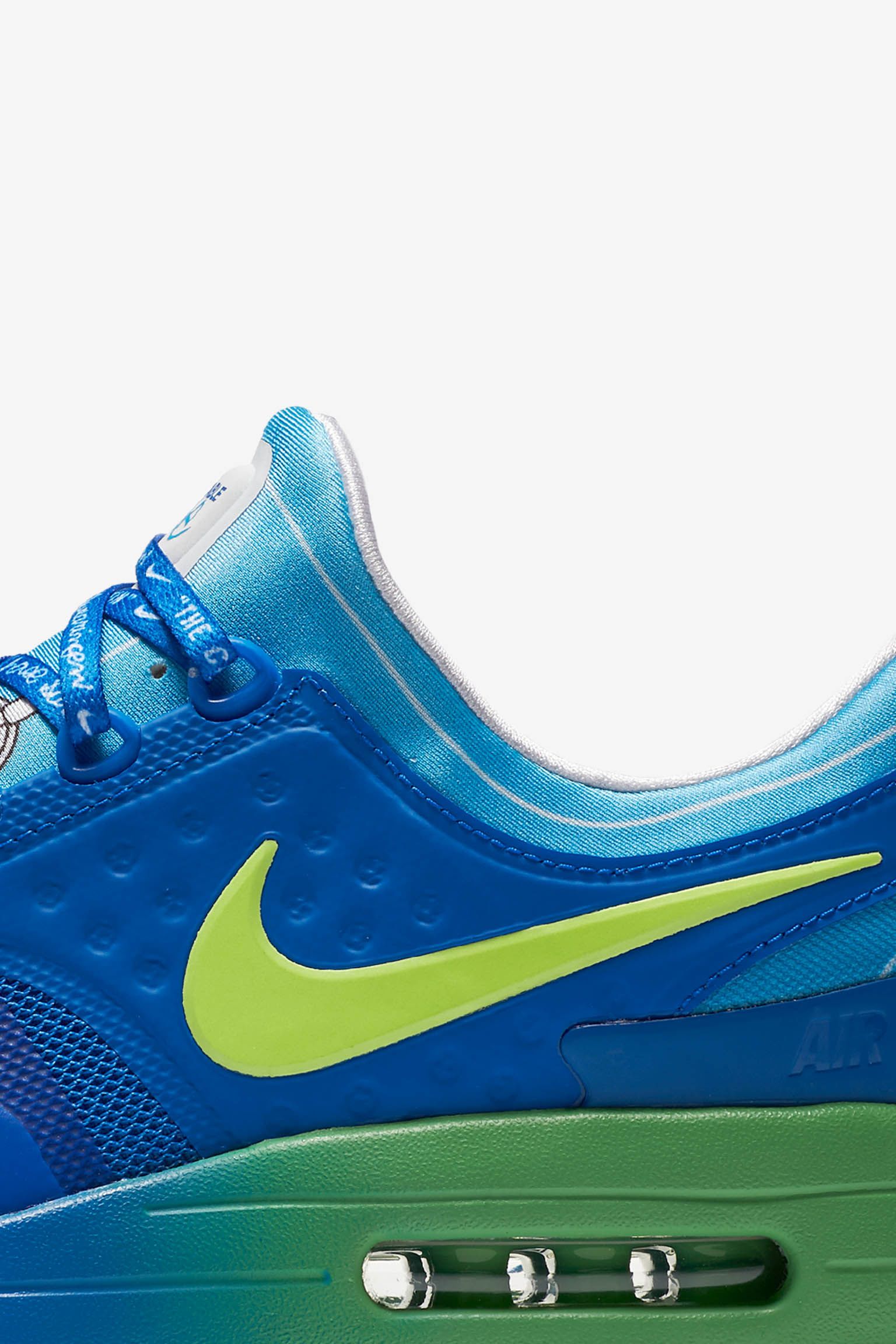 Nike Air Max Zero Doernbecher 'Hyper Cobalt' Release Date Nike Air Max Zero Doernbecher 'Hyper Cobalt' Release Date