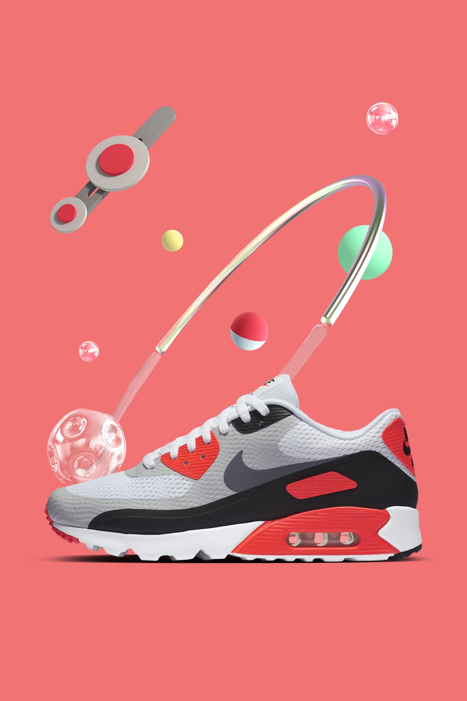 Nike Air Max 90 Ultra 'Infrared' Nike Air Max 90 Ultra 'Infrared'