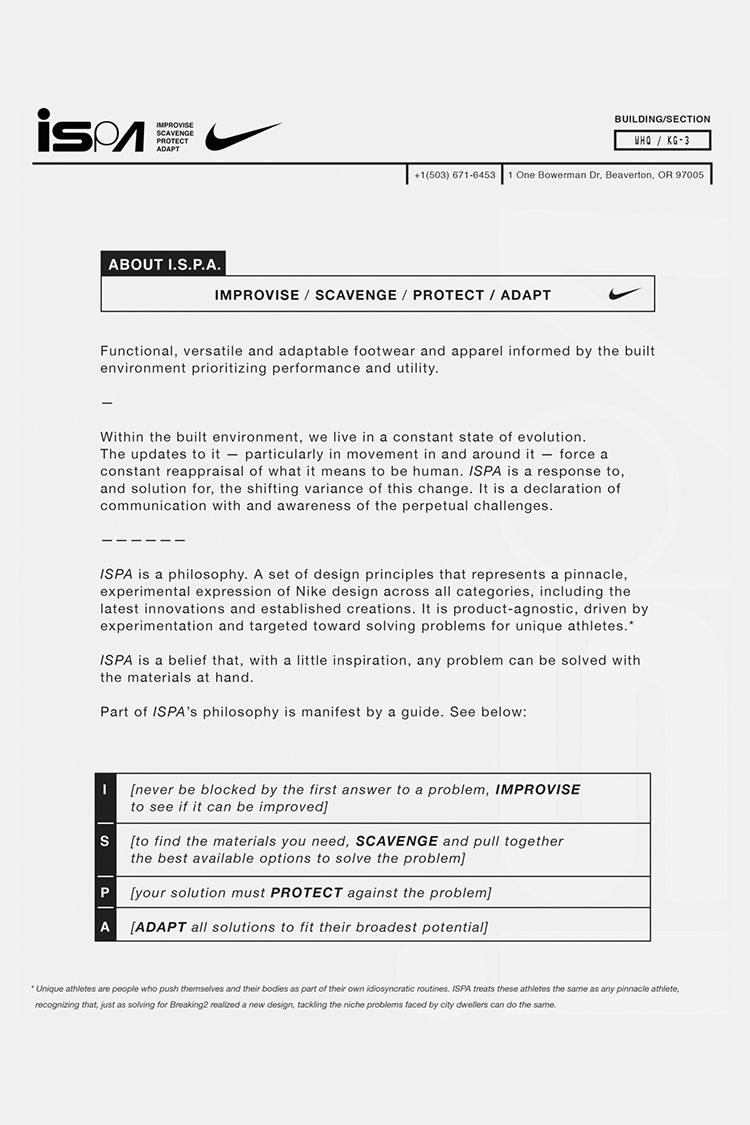 Behind the Design: Nike iSPA React WR Behind the Design: Nike iSPA React WR