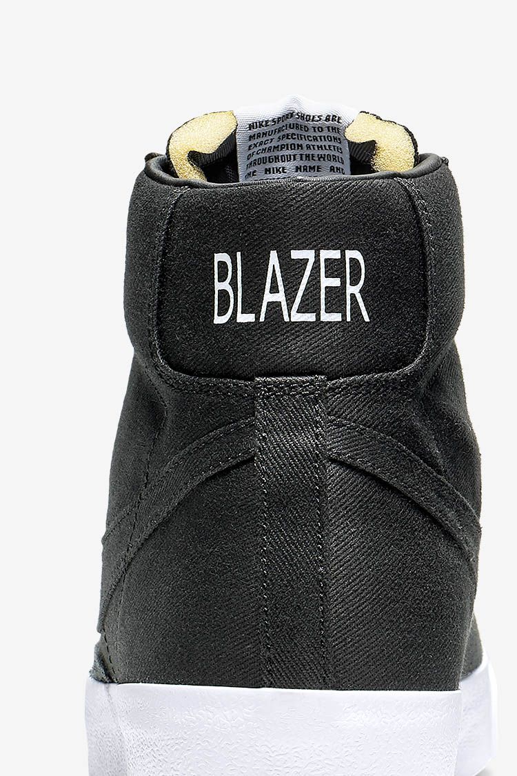 Nike Blazer Mid '77 'Black Canvas' Release Date Nike Blazer Mid '77 'Black Canvas' Release Date