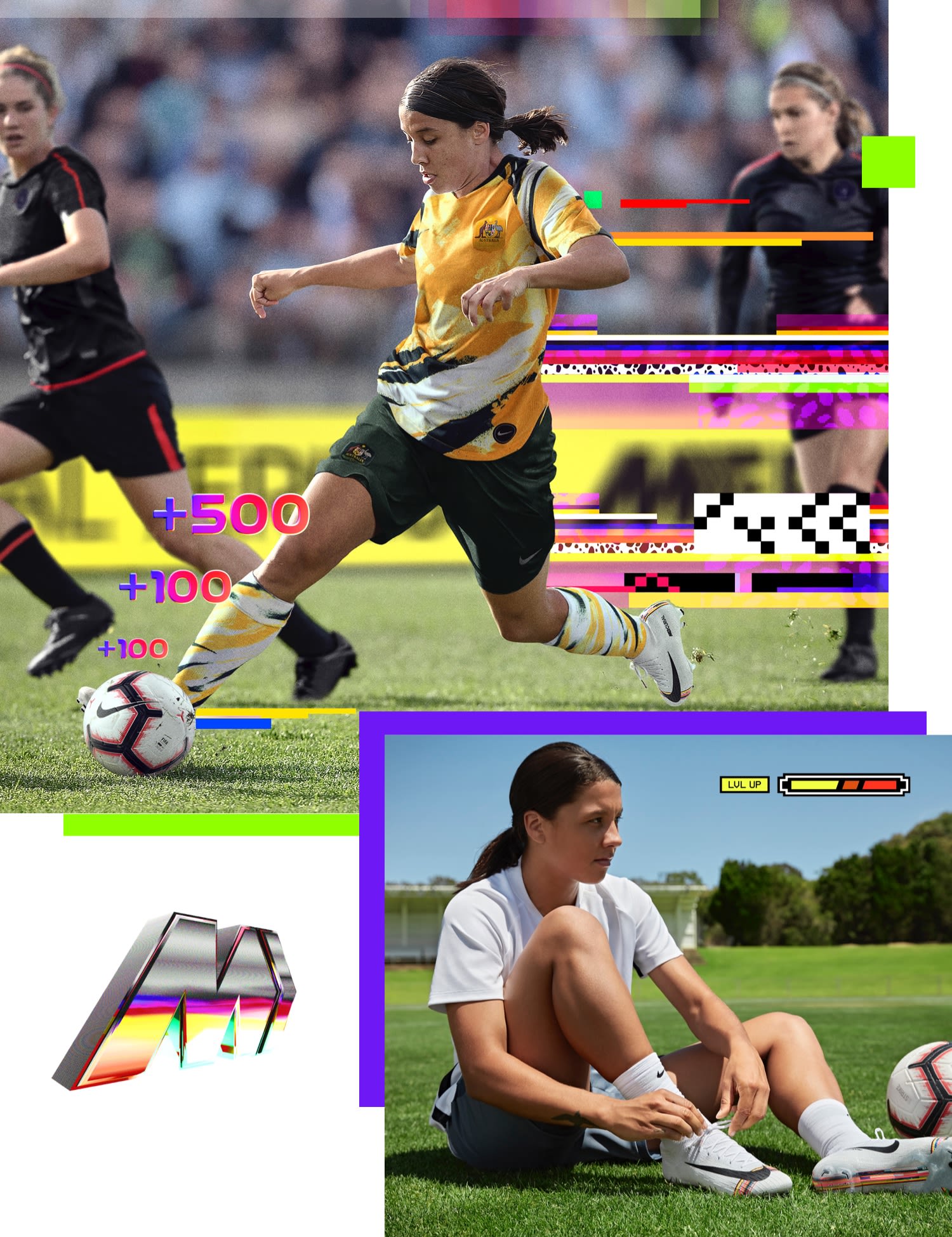 Sam Kerr LVL Up Profile Sam Kerr LVL Up Profile