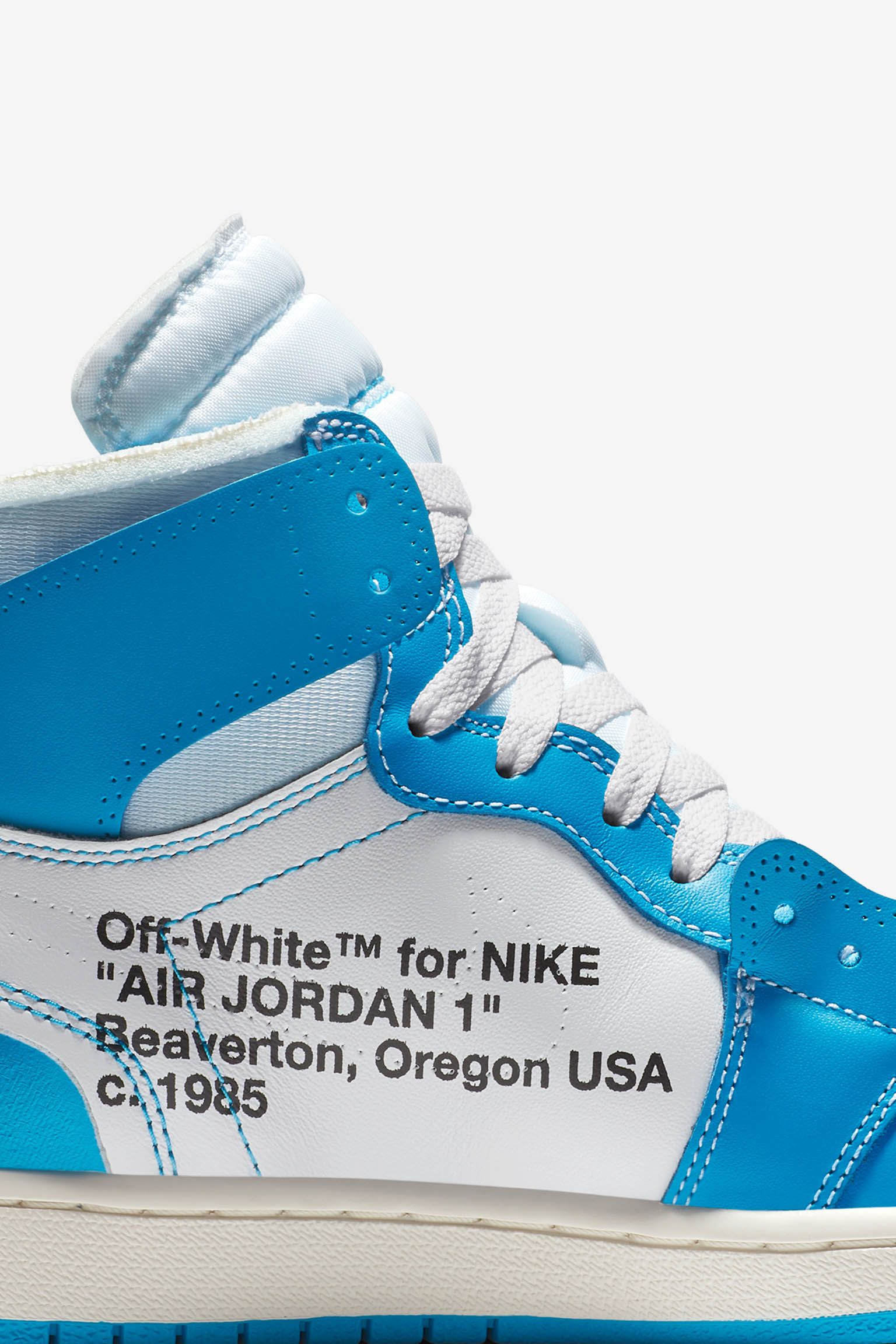 The Ten: Air Jordan 1 Off White 'Powder Blue' Release Date The Ten: Air Jordan 1 Off White 'Powder Blue' Release Date