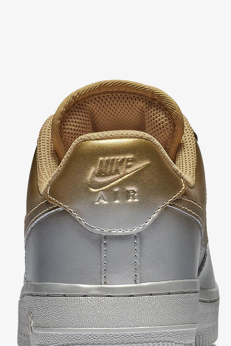 Women's Air Force 1 'Metallic Gold & Metallic Platinum' Release Date Women's Air Force 1 'Metallic Gold & Metallic Platinum' Release Date
