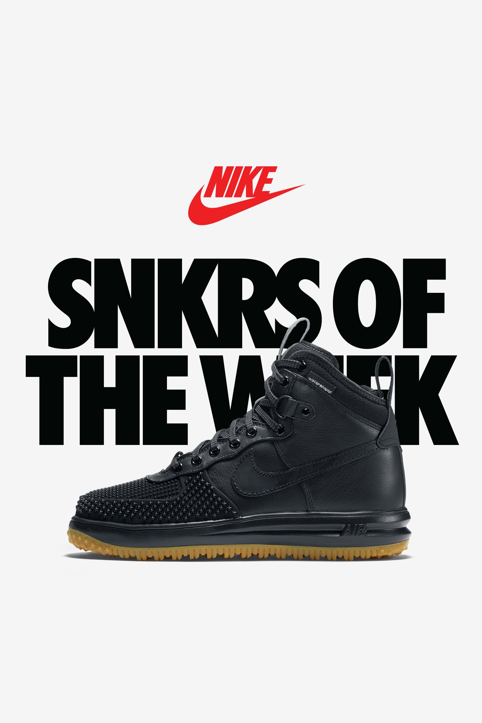 Nike Lunar Force 1 Duckboot 'Black & Gum' Nike Lunar Force 1 Duckboot 'Black & Gum'