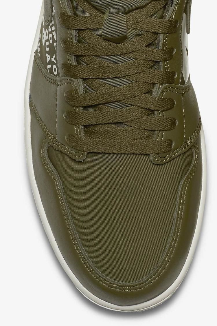 Air Jordan 1 'Olive Canvas & Sail' Release Date Air Jordan 1 'Olive Canvas & Sail' Release Date