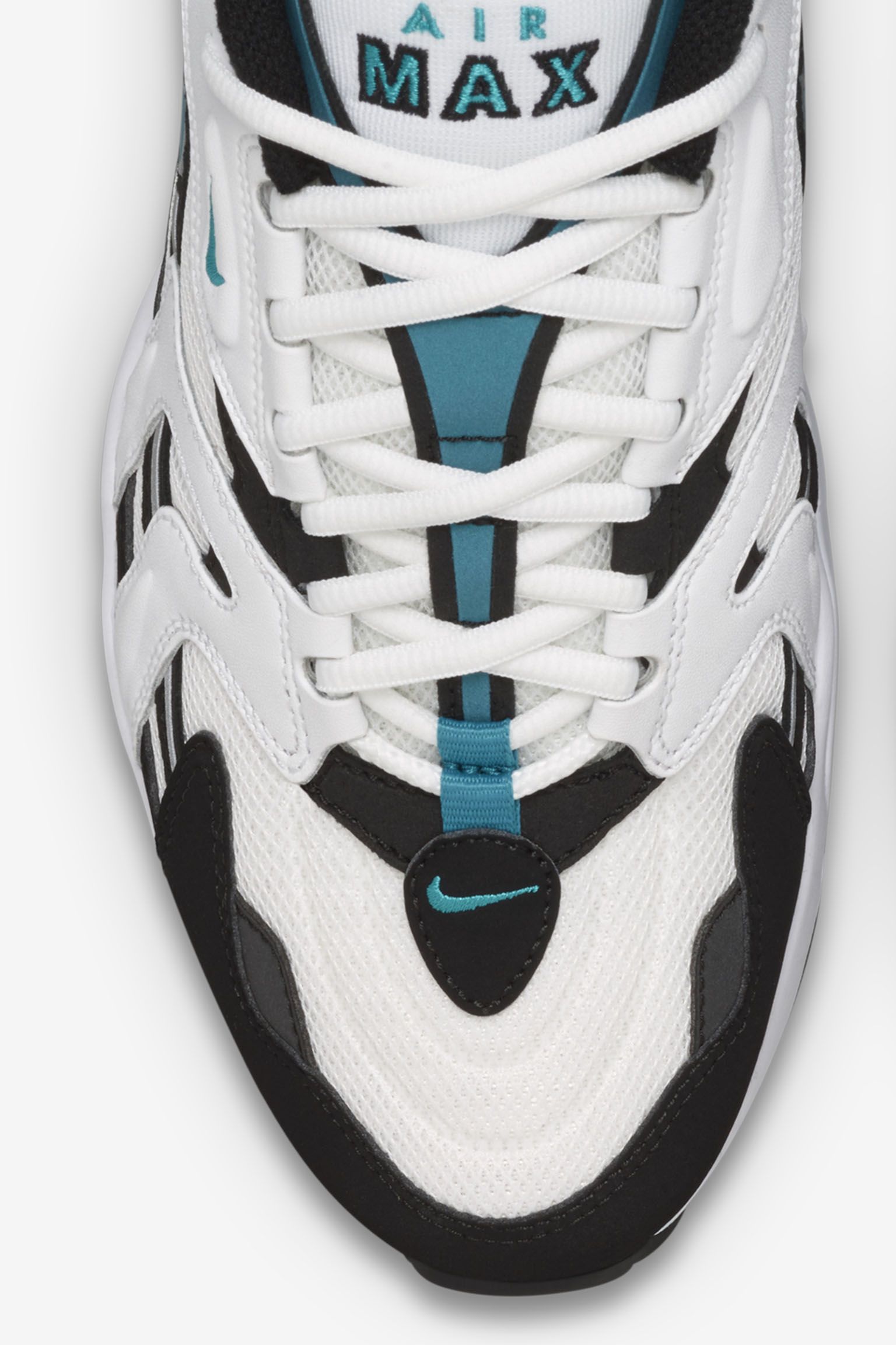 white and teal nike