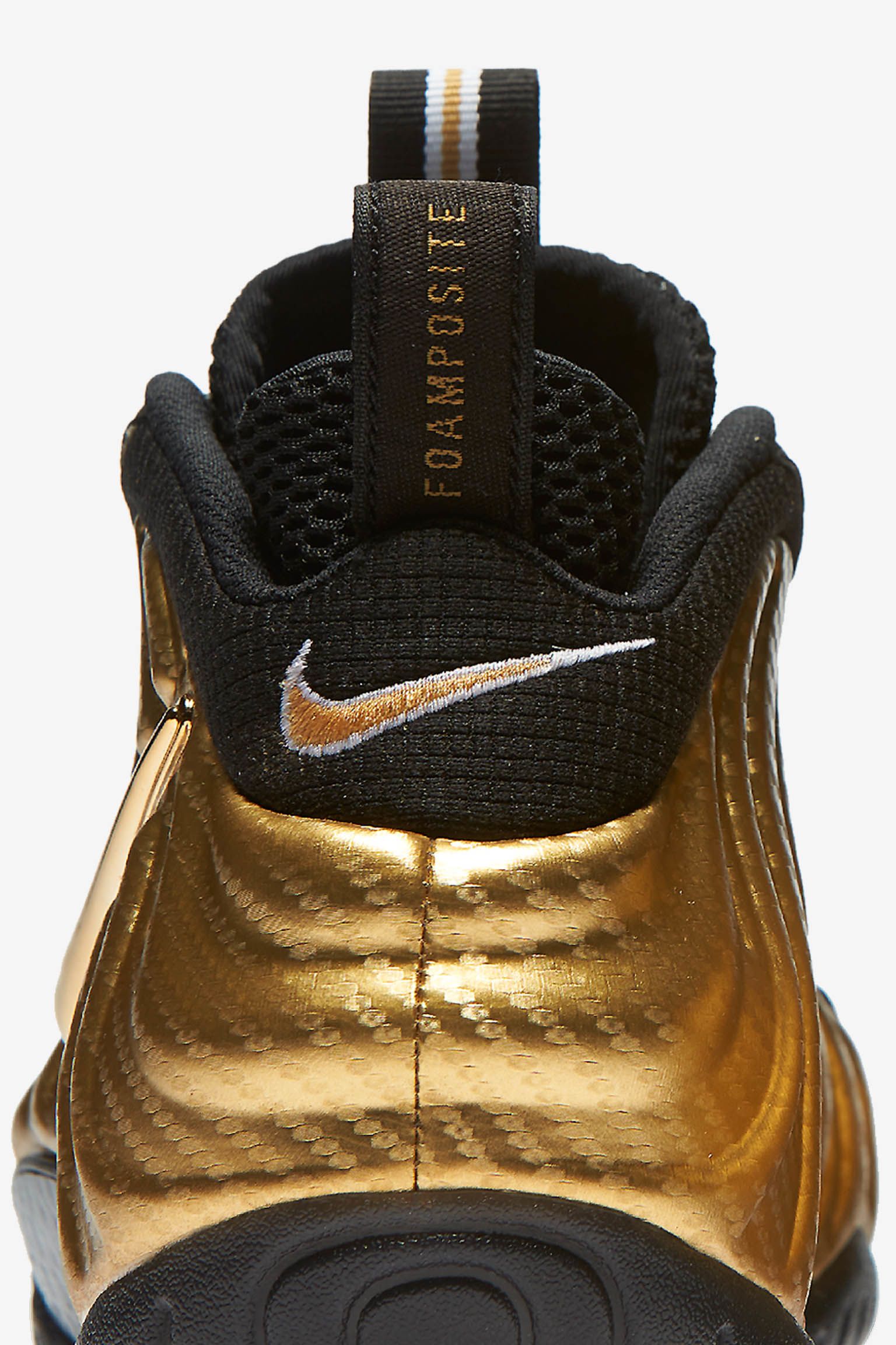 gold foams nike