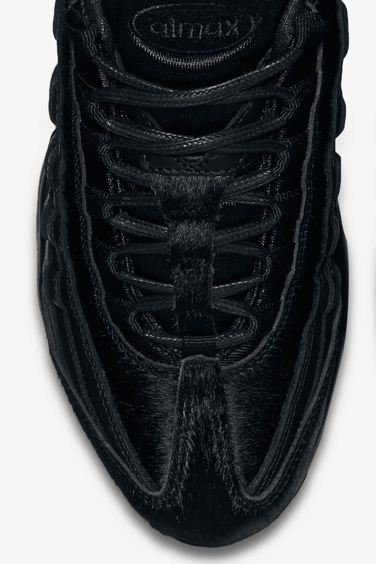 Women's Nike Air Max 95 Premium 'Triple Black’ 2016 Women's Nike Air Max 95 Premium 'Triple Black’ 2016